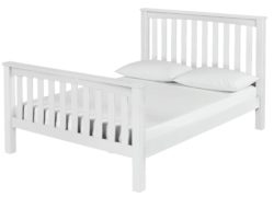 Collection - Maximus White - Bed Frame - Kingsize